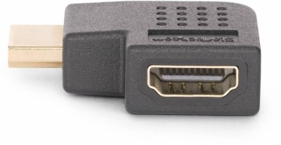 Adapter HDMI hane till hona, StarTech, 4K@60Hz, vinklad höger - Svart#4