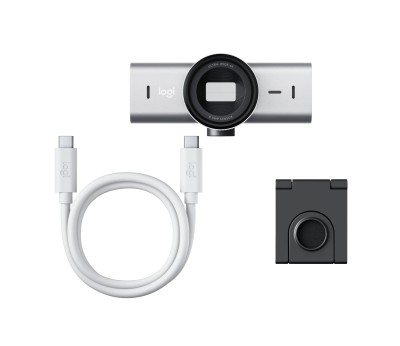 Logitech MX BRIO, 4k/UHD-video, USB-C - Ljusgrå#2