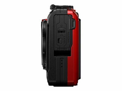 Olympus OM System TG-7 Red, 12 Mpixel, 4X zoom (25-100 mm), film 4K@30fps, vattentät till 15m, RAW, GPS, WiFi/Bluetooth - Röd#3