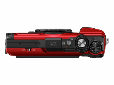 Olympus OM System TG-7 Red, 12 Mpixel, 4X zoom (25-100 mm), film 4K@30fps, vattentät till 15m, RAW, GPS, WiFi/Bluetooth - Röd#6