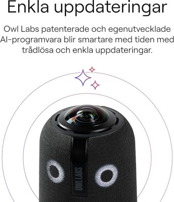 Owl Labs Meeting Owl 4+ (charcoal) 360 Degree 4k Smart Camera#3