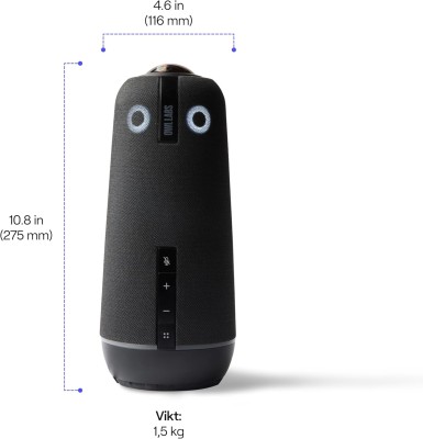 Owl Labs Meeting Owl 4+ (charcoal) 360 Degree 4k Smart Camera#4