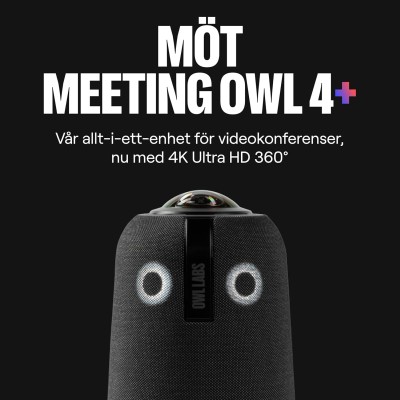 Owl Labs Meeting Owl 4+ (charcoal) 360 Degree 4k Smart Camera#6