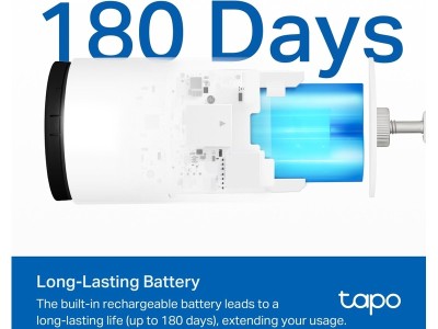 TP-Link Tapo C410 Utomhus övervakningskamera 2K, nattläge, IP65, WiFi, batteri#4