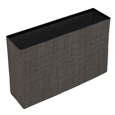 Axessline Cable Bag 02 | Vävd väska, inklusive bottenplatta, stor, grå | Grå