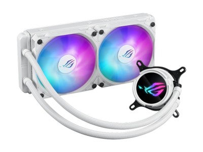 Asus ROG Strix LC III 240 ARGB White Edition, 2x120mm - Vit