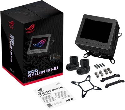 Vattenblock Asus ROG RYUJIN III - Svart#2