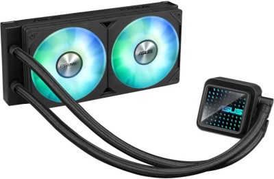 Asus Prime LC 240 ARGB, 2x120 mm fläkt - Svart