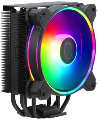 Cooler Master Hyper 212 Halo Black, Intel 115x/1200/1700, AMD AM4/AM5, 1x120mm fläkt, ARGB