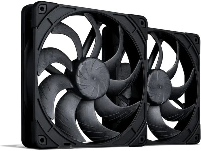 Fläkt 140 mm Noctua NF-A14x25 G2 PWM chromax.black Premium Fan, 2-pack#1