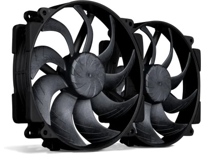 Fläkt 140 mm Noctua NF-A14x25r G2 PWM chromax.black Premium Fan, 2-pack#1