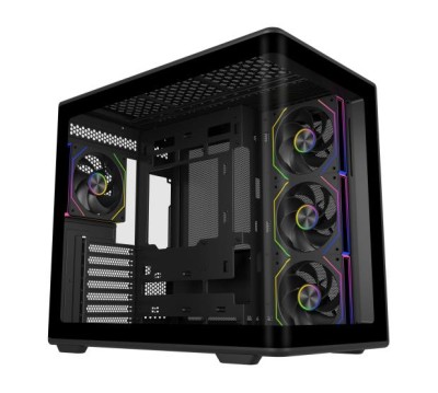 Cooler Master Elite 600 Black, TG, ATX - Svart#3