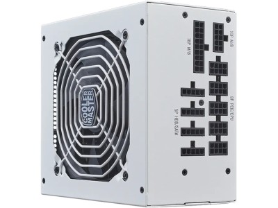 Cooler Master MWE 850W V2, ATX 3.1, 120 mm fläkt, 80PLUS Gold, semipassivt, löstagbara kablar - Vit#2