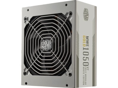 Cooler Master MWE Gold 1050W V2, ATX 3.1, 12 cm fläkt, löstagbara kablar, 80PLUS Gold#1