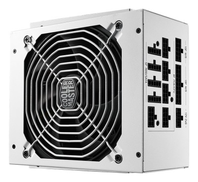 Cooler Master MWE 1250W V2, ATX 3.1, 140 mm fläkt, 80PLUS Gold, semipassivt, löstagbara kablar - Vit#2