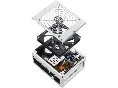 Cooler Master V SFX Gold 850W ATX 3.1, 80PLUS Gold, löstagbara kablar - Vit#5