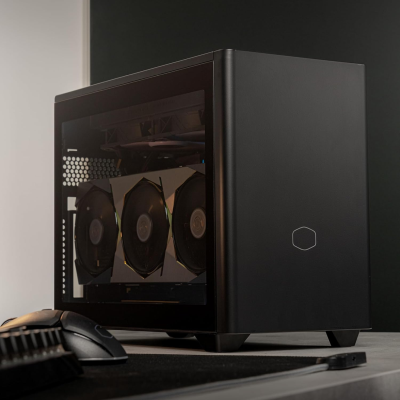 Cooler Master NR200P V2, Mini-ITX Chassi, Sidopanel i Glas#7