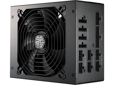 Cooler Master MWE 1250W V2, ATX 3.1, 140 mm fläkt, 80PLUS Gold, semipassivt, löstagbara kablar - Svart#3