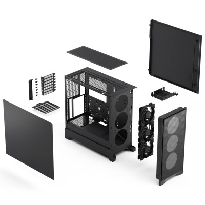 Fractal Design Pop 2 Air Black Solid, ATX - Svart#8