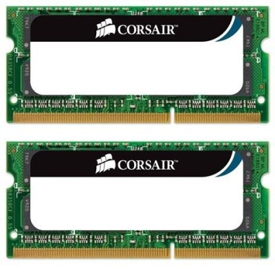 16 GB (2x8GB) DDR3-1600 SODIMM, Corsair, Apple Qualified Unbuffered