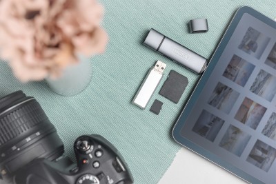 USB-C / USB 3.0 kortläsare Digitus DA-70886 Card Reader Hub, SD / MicroSD, USB 3.0 OTG#4