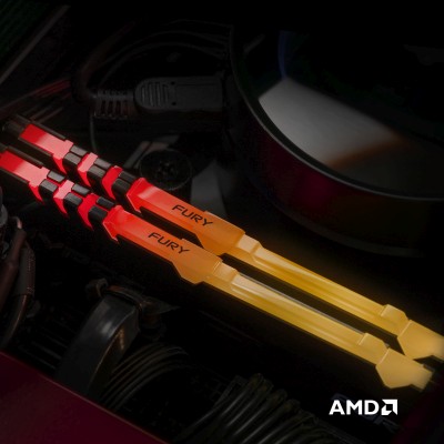 16 GB (2x8GB) DDR4-3200 Kingston FURY Beast RGB CL16 - Svart#3