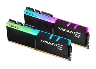 16 GB (2x8GB) DDR4-3200 G.Skill Trident Z CL14, RGB LED