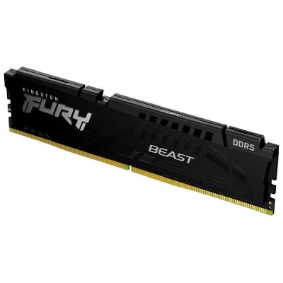 8 GB DDR5-5600 Kingston FURY Beast Black CL40, XMP - Svart