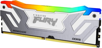 24 GB DDR5-8400 Kingston FURY Renegade White RGB CL40, XMP - Vit/Silver
