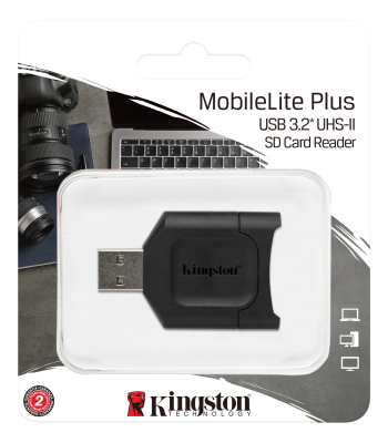 USB 3.1-kortläsare Kingston MobileLite Plus, SDHC / SDXC, UHS-II#2