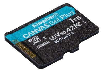 Micro Secure Digital SDXC 1 TB Kingston Canvas Go! Plus Gen4, 200/160 MB/sek, Class 10, UHS-I U3, V30, A2#2