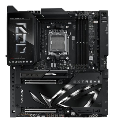 Asus ROG Crosshair X870E EXTREME, AMD Socket AM5, ATX, 4xDDR5, 4xPCI Express, SlimSAS + 5xM.2 + SATA3 RAID, HDMI/2xUSB4, ROG SupremeFX 7.1 audio, 10GbE+5GbE LAN, WiFi 7, Bluetooth 5.4, Aura Sync RGB#2
