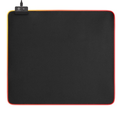 GAMING RGB mousepad, 450x400x4mm, 13 LED lägen, svart#1