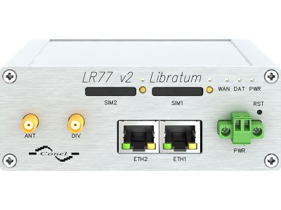 Trådlös 4G/LTE-router Conel LR77 Libratum, metall