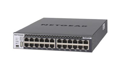 Netgear ProSafe M4300-24X, 24-port 10Gbe + 4xSFP 10Gbe, rackmonterad#1