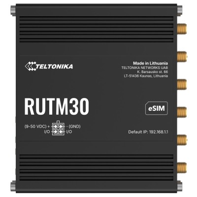 Trådlös 5G-router Teltonika RUTM30, 5G Router, WiFi-5, Dual-SIM + eSIM, 2 portar#6