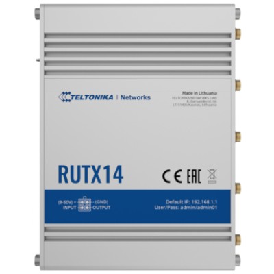 Trådlös 4G-router Teltonika Networks RUTX14 LTE CAT12 Industrial#2