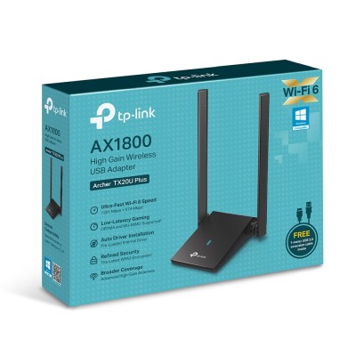 TP-Link Archer TX20U Plus AX1800 Dual Antennas High Gain Wireless USB Adapter#4