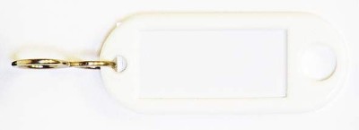 Büngers Nyckelbricka - Vit