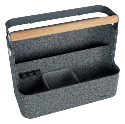 Leitz Bärbar Förvaringslåda i Premium Filt, hängbar#2