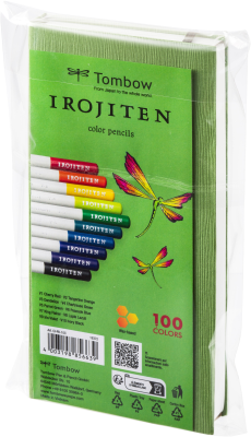 Ritpennor Tombow Irojiten vol 2 Vivid tone, 10 färger