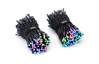 Twinkly julbelysning 400 LED RGB 32m, svart sladd, IP44, BT+Wifi, musiksensor, APP kontroll (Android + iOS)#2