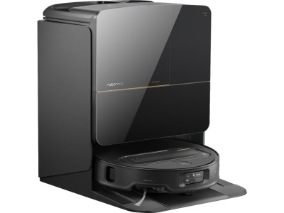 Roborock Saros Z70 Robotdammsugare (svart) OmniGrip mekanisk arm, Automatisk tömnings- och rengöringsstation, 22000Pa, AdaptiLift