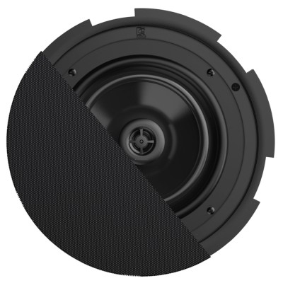 Audac GLI08/OB - 8 tums svart galler för CIRA8xx, även för utomhusbruk: RAL9005