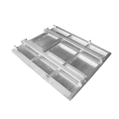 Amtech, kravallstaket i aluminium 1 x 1,2 x 1,2 m (B x D x H) 25,5kg#6