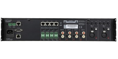 Audac MTX 48, Zonmixer med 4 utgångar, RS232 / väggpanel / iPhone / iPad styrning#2