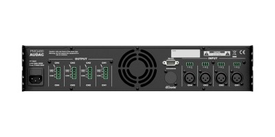 Audac PMQ480 - fyrkanals-steg för 100V och 8 ohm#2