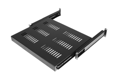 19" Caymon SS160/B 600MM utdragbar hylla#3