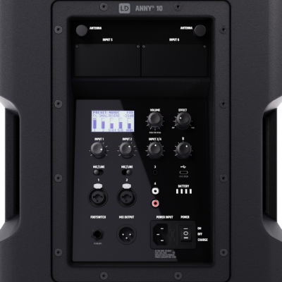 LD Systems LDANNY10 - 10" Bärbart batteridrivet Bluetooth® PA-system med mixer#6