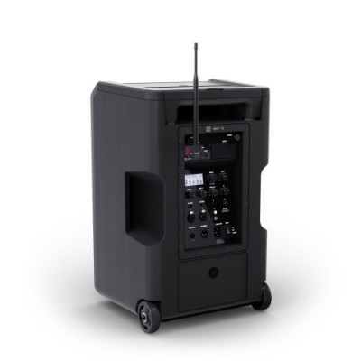 LD Systems LDANNY10 - 10" Bärbart batteridrivet Bluetooth® PA-system med mixer och 1x trådlös handhållen mikrofon#2